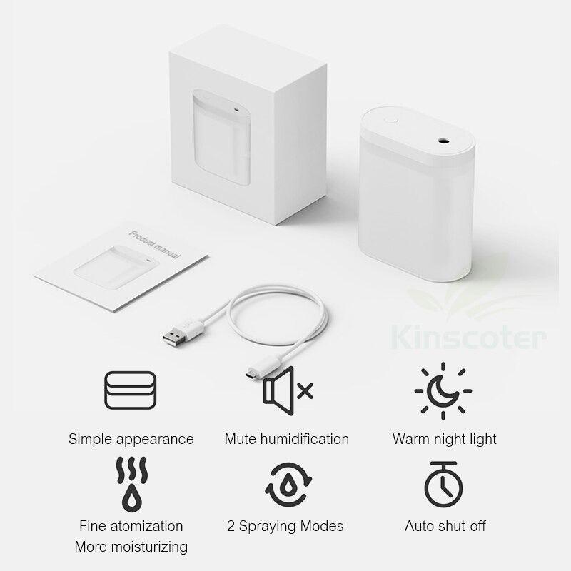 Portable USB Air Humidifier With LED Night Light Diffuser