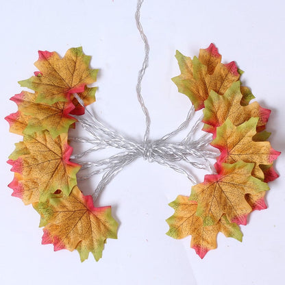 Mapelite Halloween Maple Leaf LED Light String