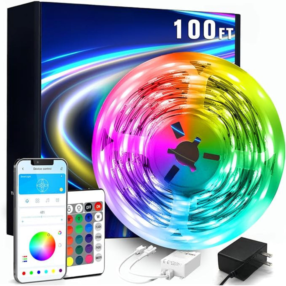 App And Remote Controlled Bluetooth LED Stripe Lights