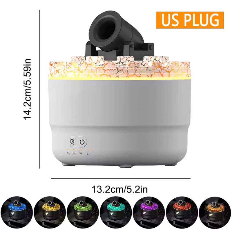 Portable Aroma Humidifier With A Customizable Timer