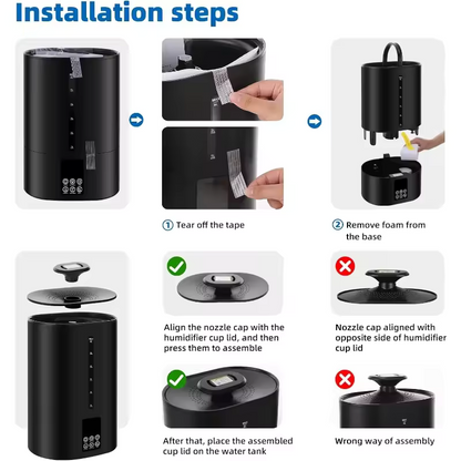 6L Ultrasonic Mist Humidifier
