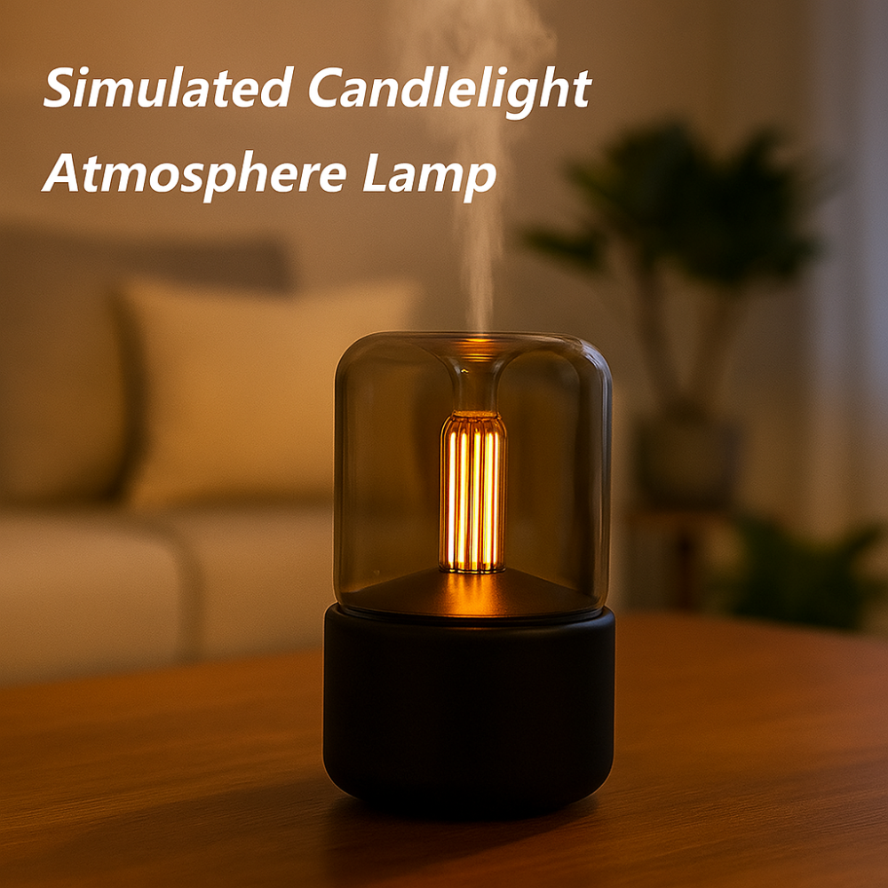 USB Designed Aroma Diffuser Humidifier With LED Mist