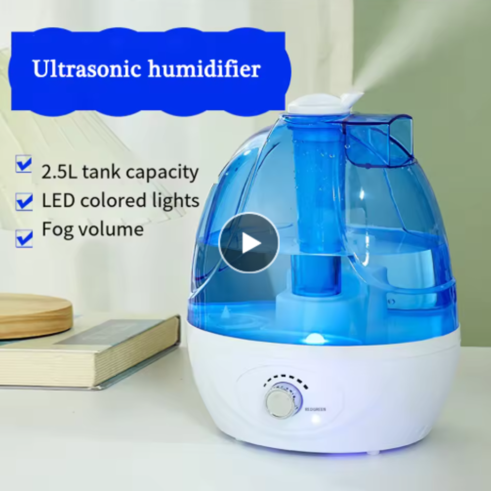 Air Humidifier Adjustable Control For Home And Office Use