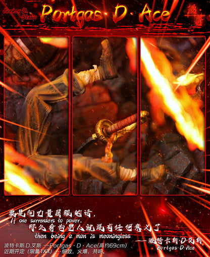 One Piece - Ace | 1:6 Resin Statue | by Monkey D Studio