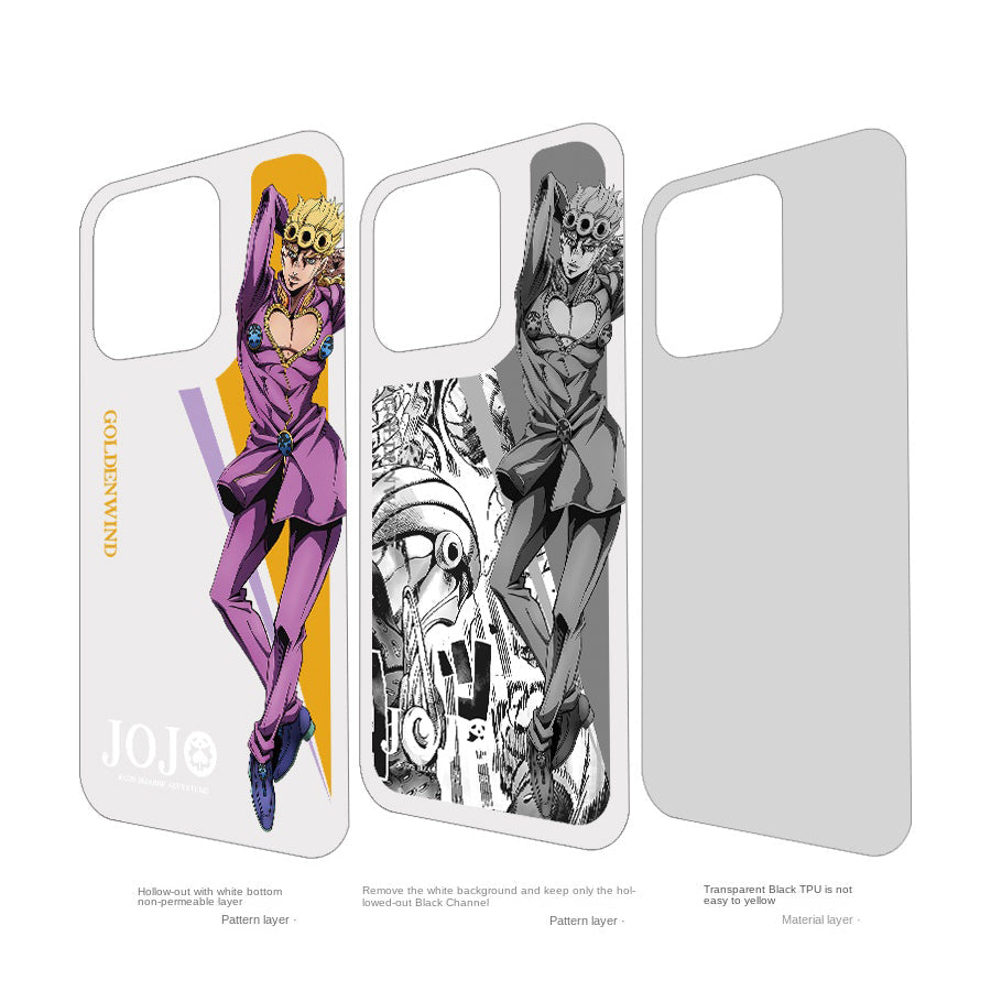 JOJO's Bizarre Adventure Giorno mobile phone case