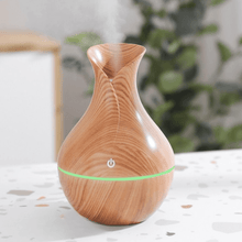 130ml Mini USB Aromatherapy Diffuser With Quiet Wood Grain
