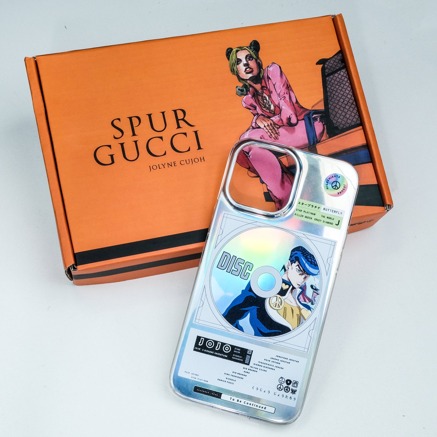 Stone Ocean laser iphone case2