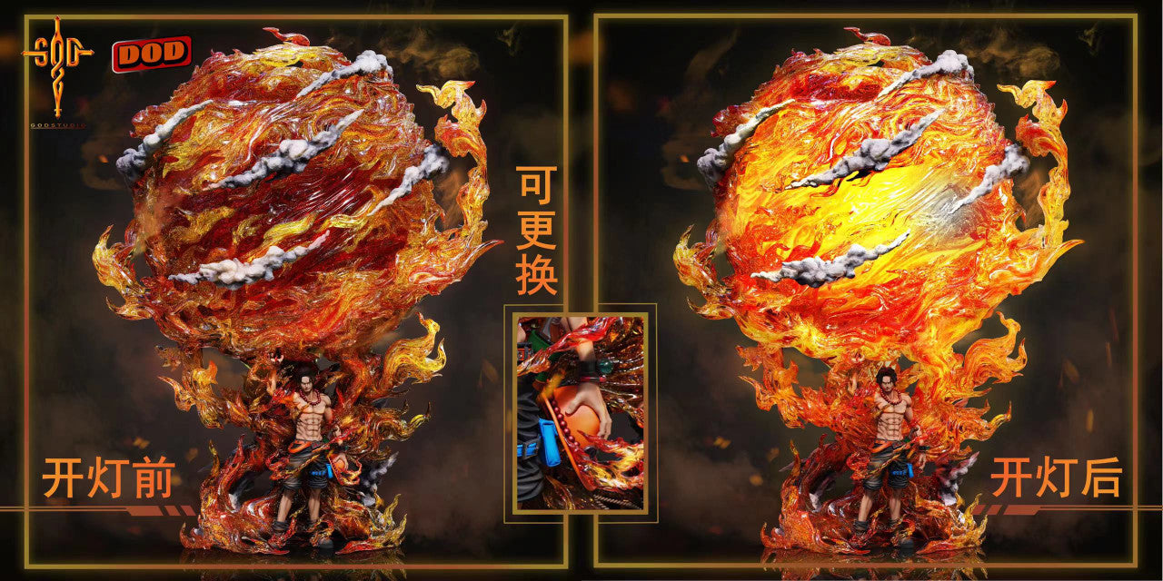 One Piece - Portgas D. Ace | 1:4 Resin Statue | von DOD & GOD Studios