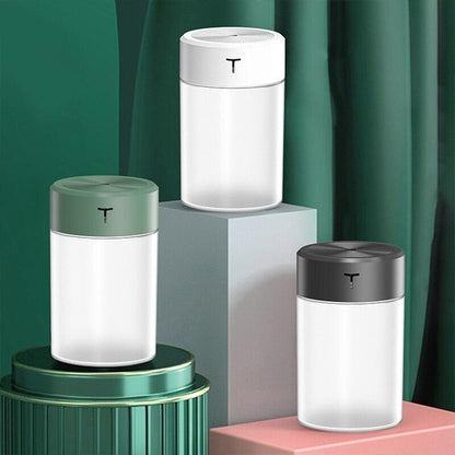 USB Air Humidifier With Night Light For 360ml Portable Diffuser