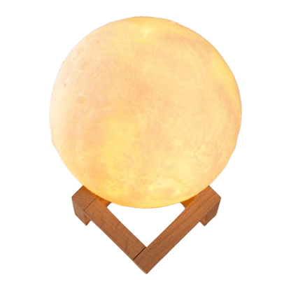 Moon Lamp Wooden Stand