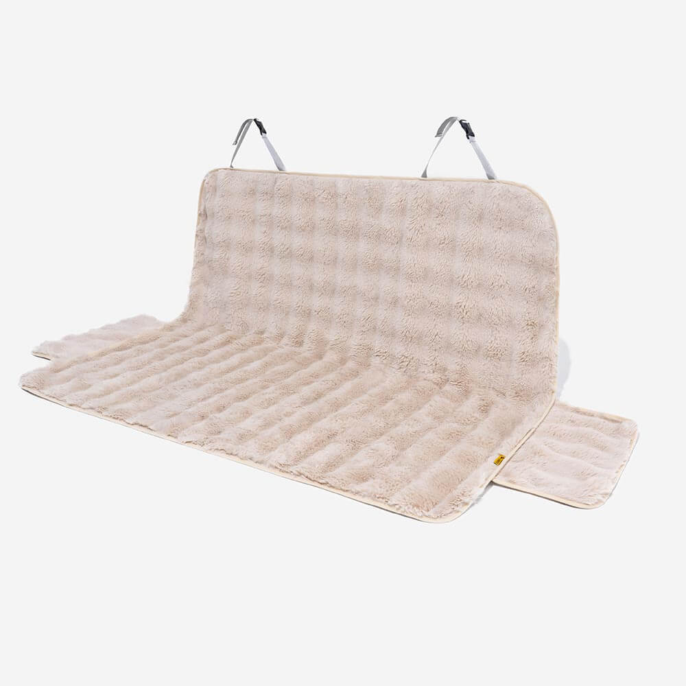 푹신하고 아늑한 반려동물 담요 자동차 시트 보호 커버 - 슈어스텝 