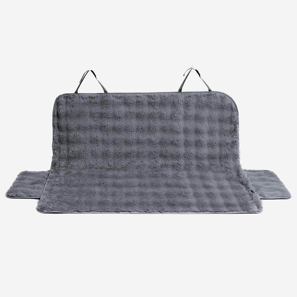 푹신하고 아늑한 반려동물 담요 자동차 시트 보호 커버 - 슈어스텝 