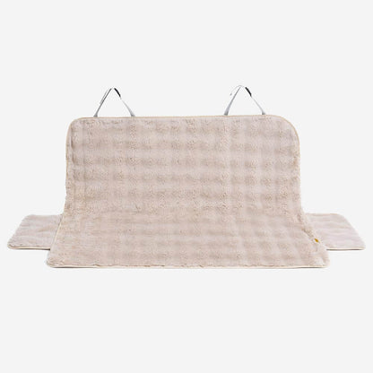 푹신하고 아늑한 반려동물 담요 자동차 시트 보호 커버 - 슈어스텝 