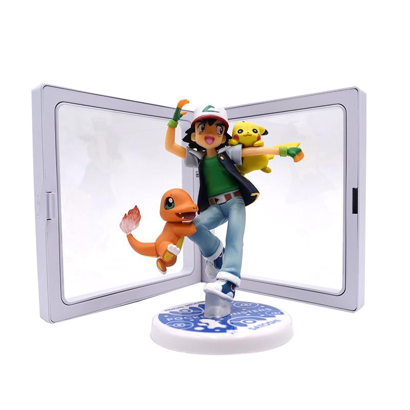 Ash Ketchum Pikachu figure (approx. 10cm)