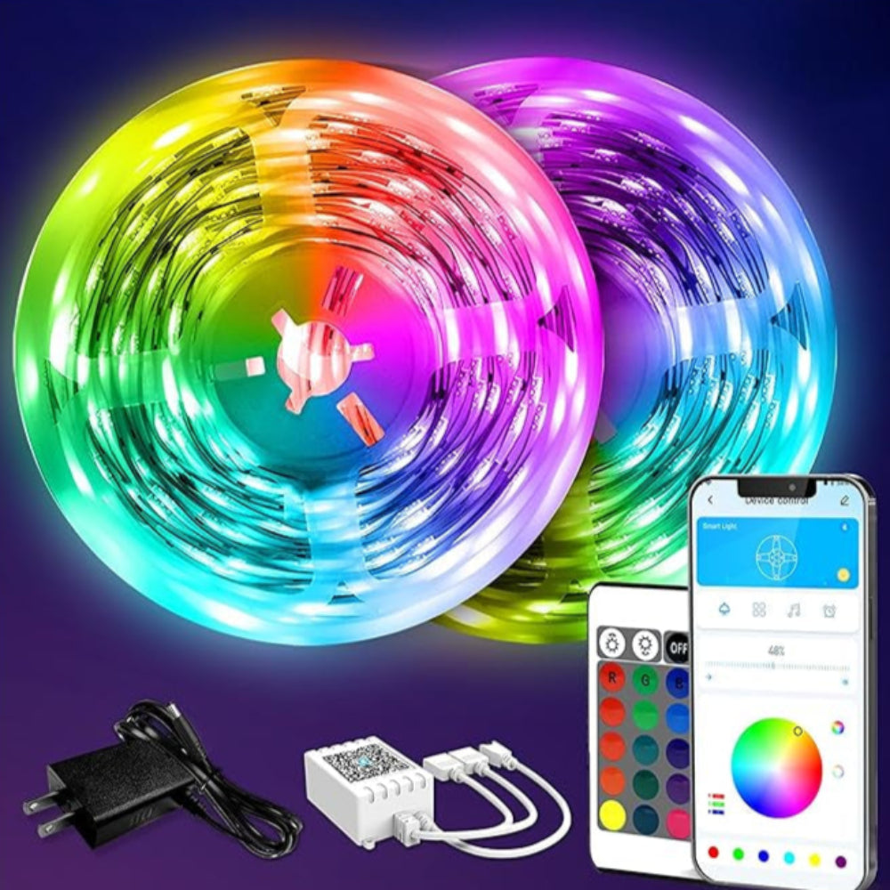 App And Remote Controlled Bluetooth LED Stripe Lights
