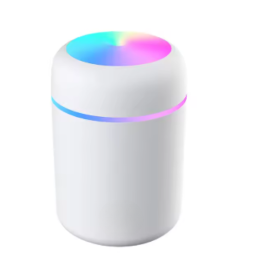 2 Mist Modes Portable Mini Air Humidifier With Colorful Lighting