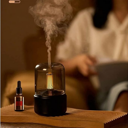 USB Designed Aroma Diffuser Humidifier With LED Mist