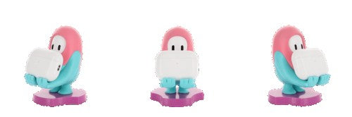 [Fall Guys] "Paint Dip" Mini EXG Cable Guys Controller & Phone Stand