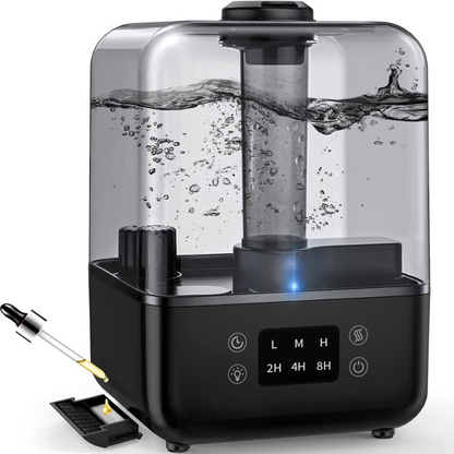 Ultrasonic Humidifier For Large Rooms With Touch Display