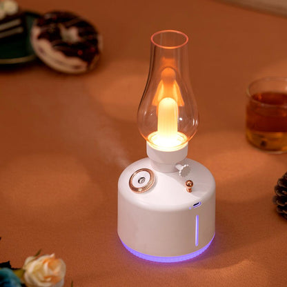Retro Style LED Air Humidifier To Enhance The Space