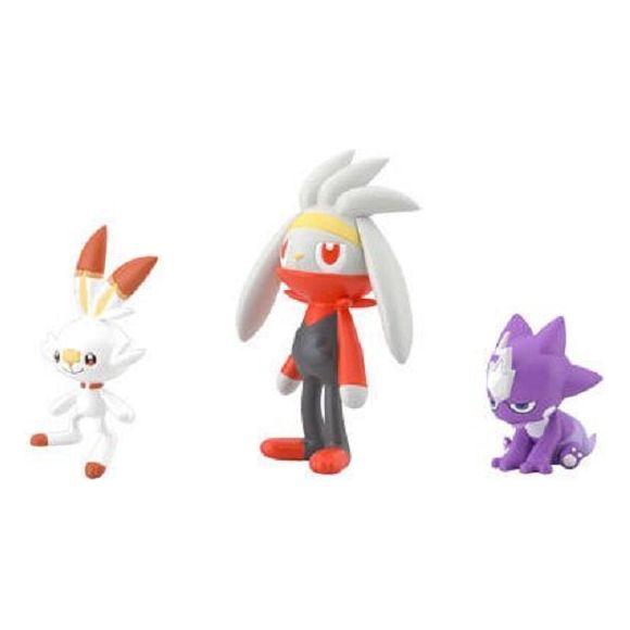 Bandai Shokugan Gashapon Pokemon Scale World Galar Mini Figure - 1 Random Box