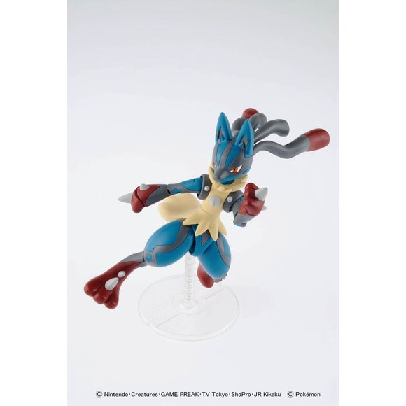 Bandai Pokemon Plamo 35 Select Series Collection Mega Lucario Model Kit