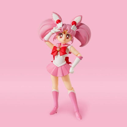 Bandai Sailor Moon S.H.Figuarts Sailor Chibi Moon Animation Color Edition Action Figure