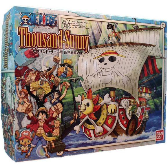 Bandai Hobby One Piece Thousand Sunny Ship New World Ver. Plastic Model Kit