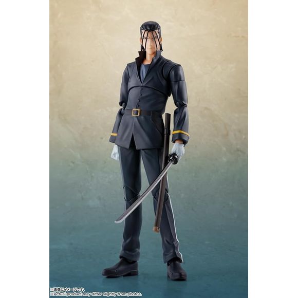 Bandai Rurouni Kenshin: Meiji Swordsman Romantic Story S.H.Figuarts Hajime Saito Action Figure