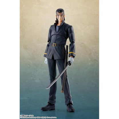 Bandai Rurouni Kenshin: Meiji Swordsman Romantic Story S.H.Figuarts Hajime Saito Action Figure