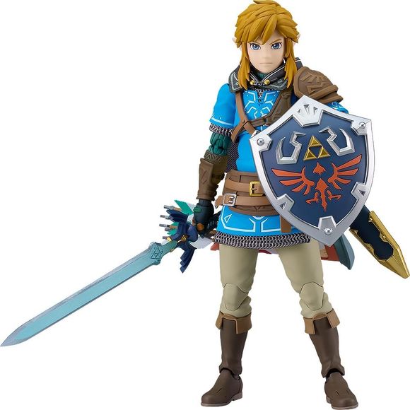 Good Smile Max Factory Zelda Breath of the Wild Link Tears of the Kingdom Ver. Figma Action Figure