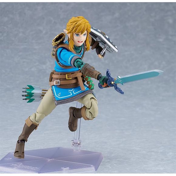 Good Smile Max Factory Zelda Breath of the Wild Link Tears of the Kingdom Ver. Figma Action Figure