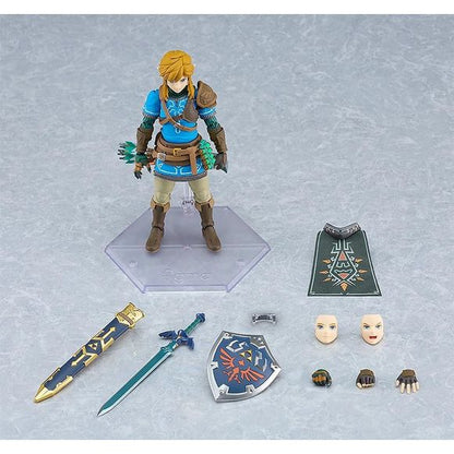 Good Smile Max Factory Zelda Breath of the Wild Link Tears of the Kingdom Ver. Figma Action Figure