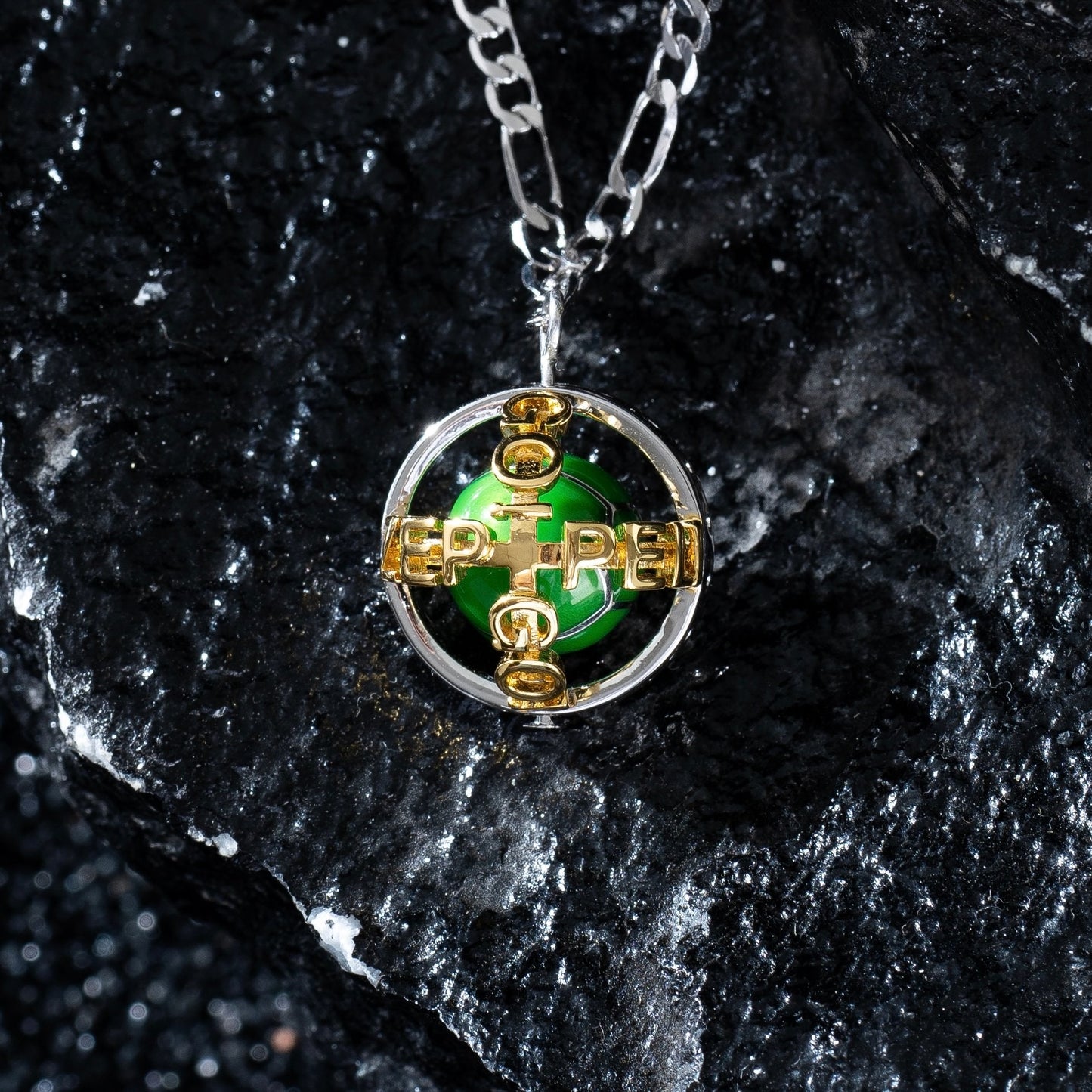 JOJO Steel Ball Run Green Enamel