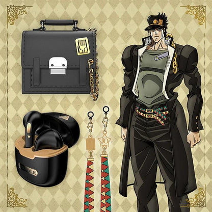 Anime JoJo's Bizarre Adventure Kujo Jotaro Earphone Wireless Bluetooth Headset (Limit Time Offer !!)