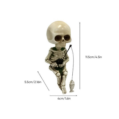 Fishorror Fishing Skeleton Halloween Decor | BUY 1 GET 1 FREE