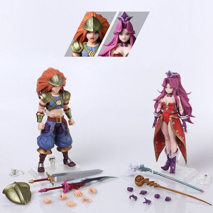 Square Enix Bring Arts Trials of Mana Duran and Angela Action Figures