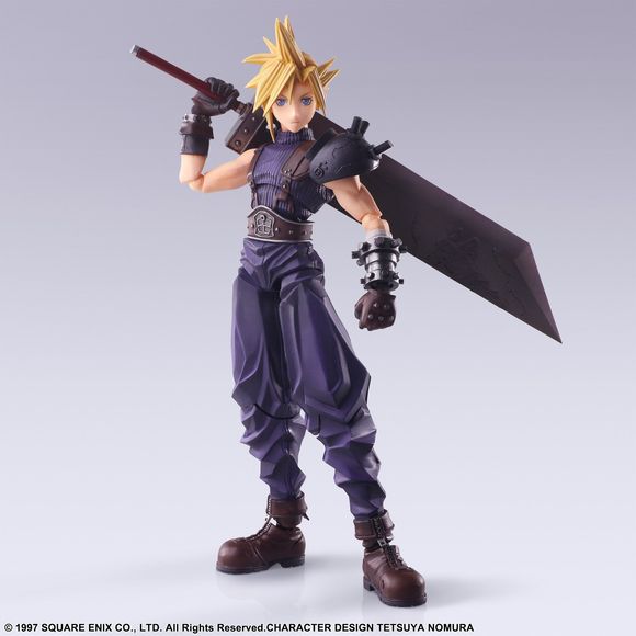 Square Enix Bring Arts Final Fantasy VII Cloud Strife Action Figure (Reissue)