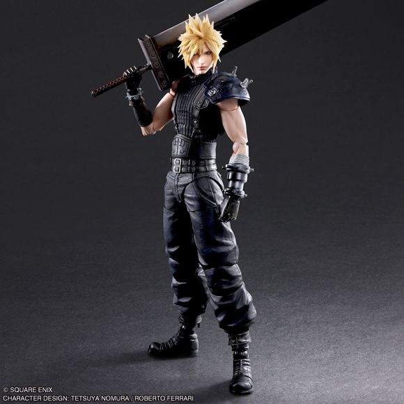 Square Enix Final Fantasy VII 7 Rebirth Play Arts Kai Cloud Strife Action Figure