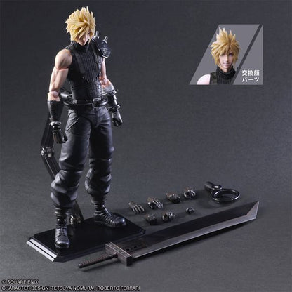 Square Enix Final Fantasy VII 7 Rebirth Play Arts Kai Cloud Strife Action Figure