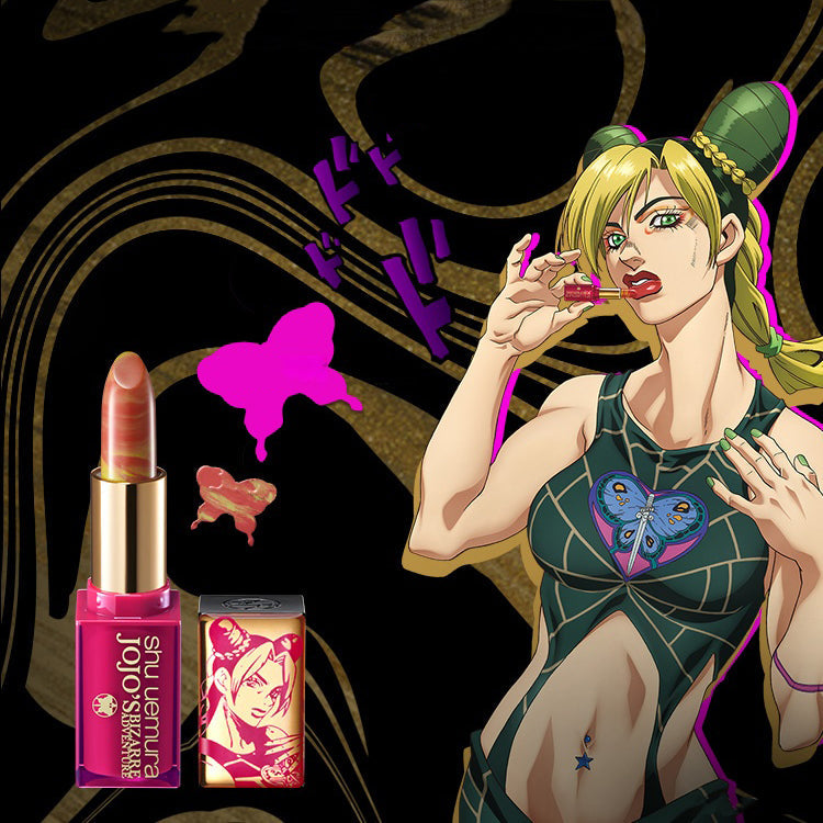 JOJO Stone Ocean Collection Lipstick and Lip Glaze