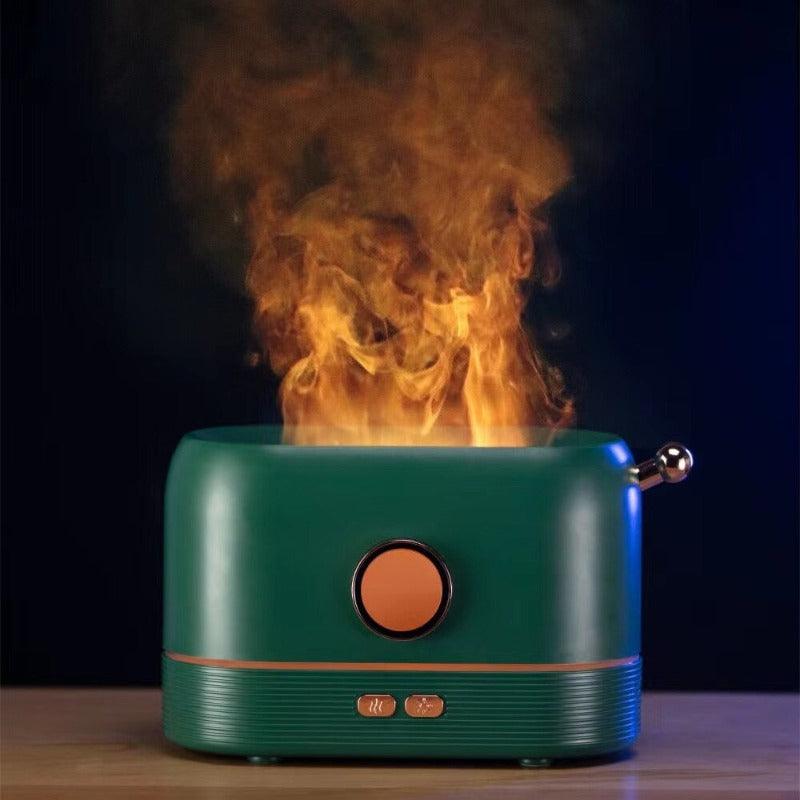 200ml Realistic Flame Humidifier For Aromatherapy and Air Purifier