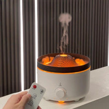 Volcano Essential Oil Diffuser With Remote And Lights