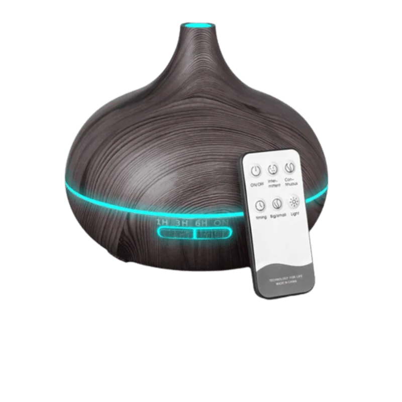 500ml Aromatherapy Wood Oil Diffuser For Stylish And Functional