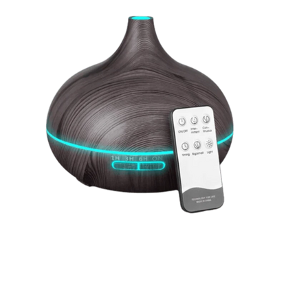 500ml Aromatherapy Wood Oil Diffuser For Stylish And Functional
