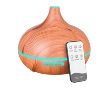 500ml Aromatherapy Wood Oil Diffuser For Stylish And Functional