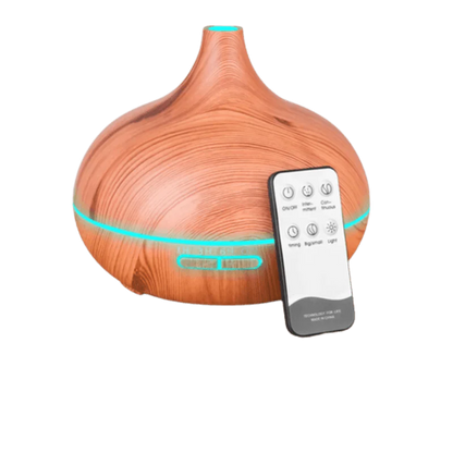 500ml Aromatherapy Wood Oil Diffuser For Stylish And Functional
