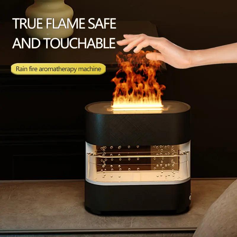 Touch Safe Flame Diffuser with Oil Function for Home and Office