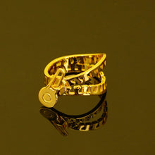 JOJO‘s 925 Silver Gold-Plated Original Design Zipper Ring