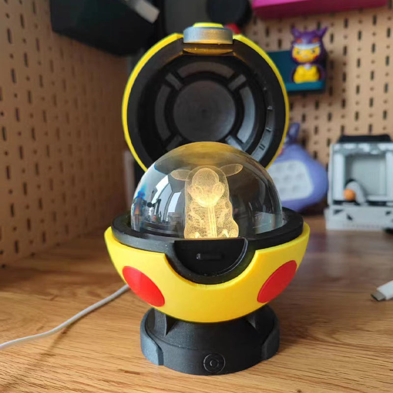Pokemon ball series lamp